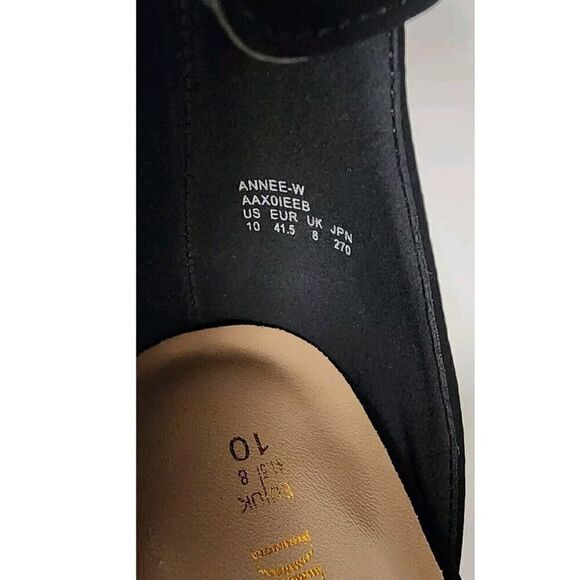 DREAM PAIRS Women's Pointed Toe High Chunky Heels Pumps Ankle Strap ShoesUS 10 - Picture 11 of 11